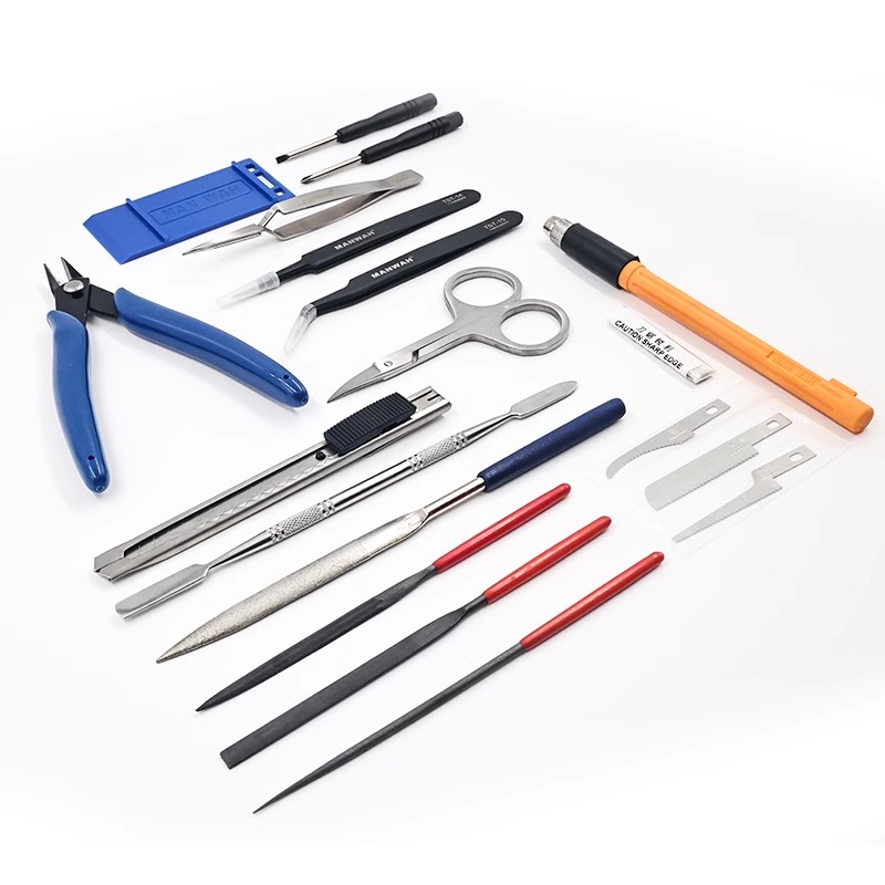 Craft Knife Set - MANWAH Model assembly tool 20pcs set