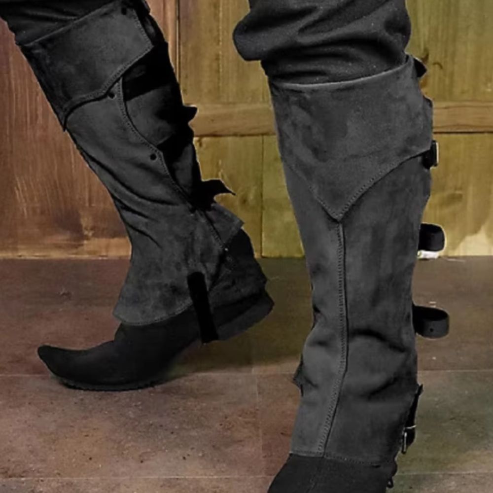 Cosplay Prop Designer - Adjustable Size Boot Covers Suede Texture