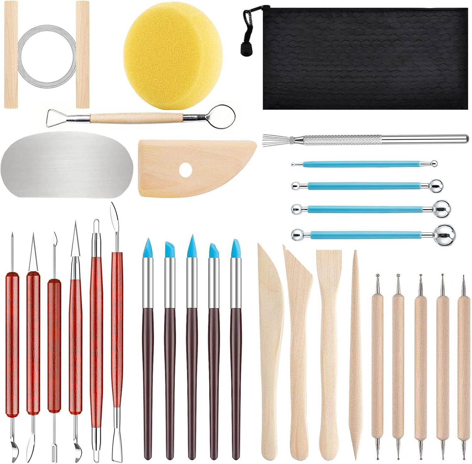 Craft Knife Set - 31Pcs/set Art Ceramics Making Sculpting Pottery