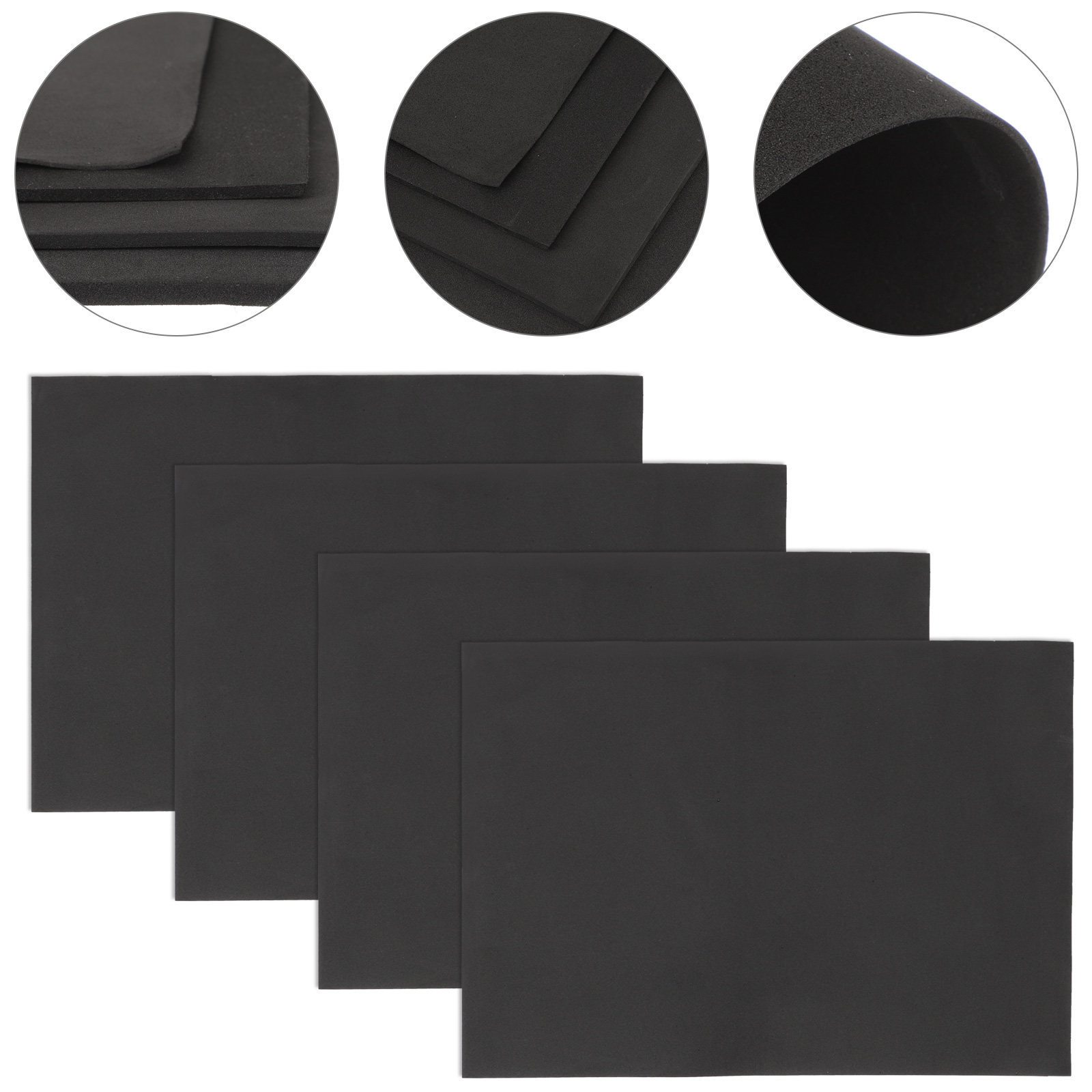 4Pcs Eva Board Foam Sheets DIY - Cosplay Prop Foam Board ulasan dan harga