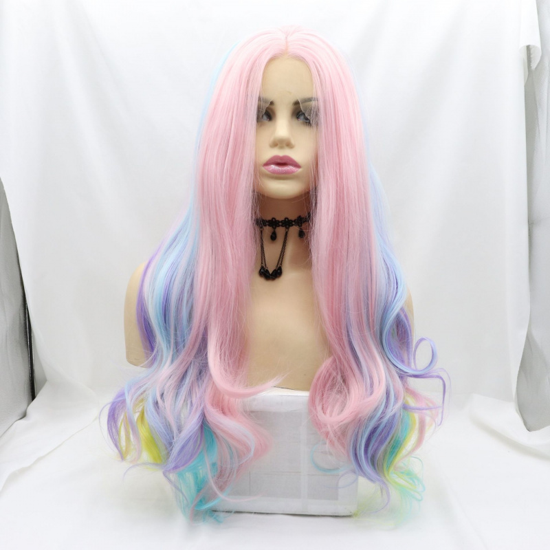 Hand-woven lace front Hallowee - Wig Fiber Net ulasan dan harga