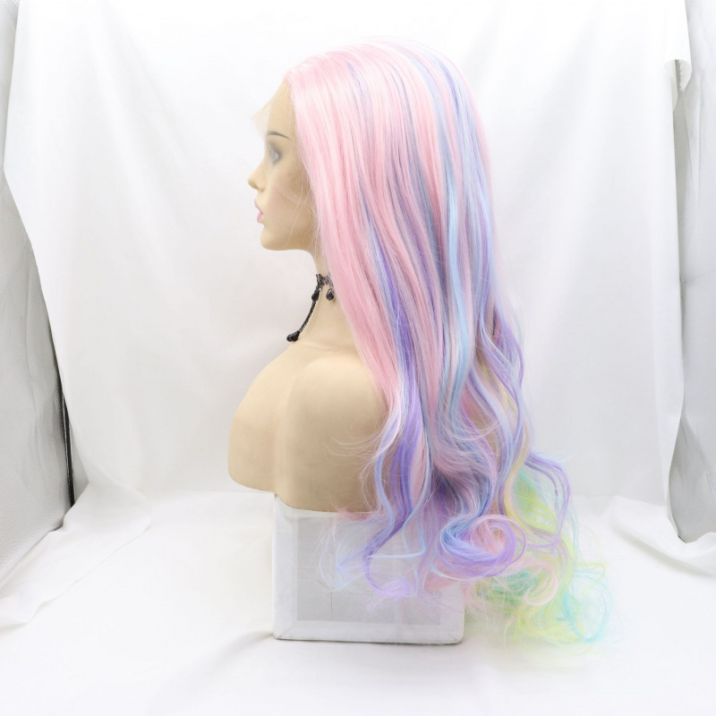 Hand-woven lace front Hallowee - Wig Fiber Net ulasan dan harga