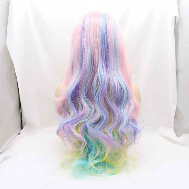 Hand-woven lace front Hallowee - Wig Fiber Net ulasan dan harga