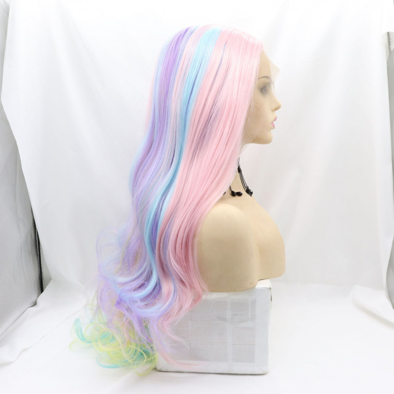 Hand-woven lace front Hallowee - Wig Fiber Net ulasan dan harga