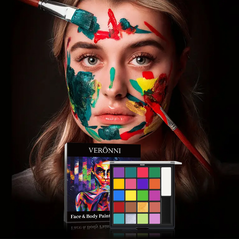 20 Colors Face Body Paint Pale - Cosplay Prop Paint ulasan dan harga