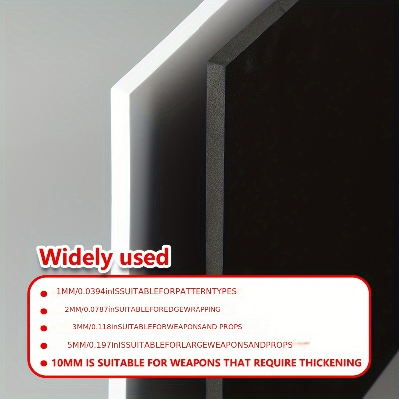 EVA Foam Board 14x19 Inch, 3mm - Cosplay Prop Foam Board ulasan dan harga
