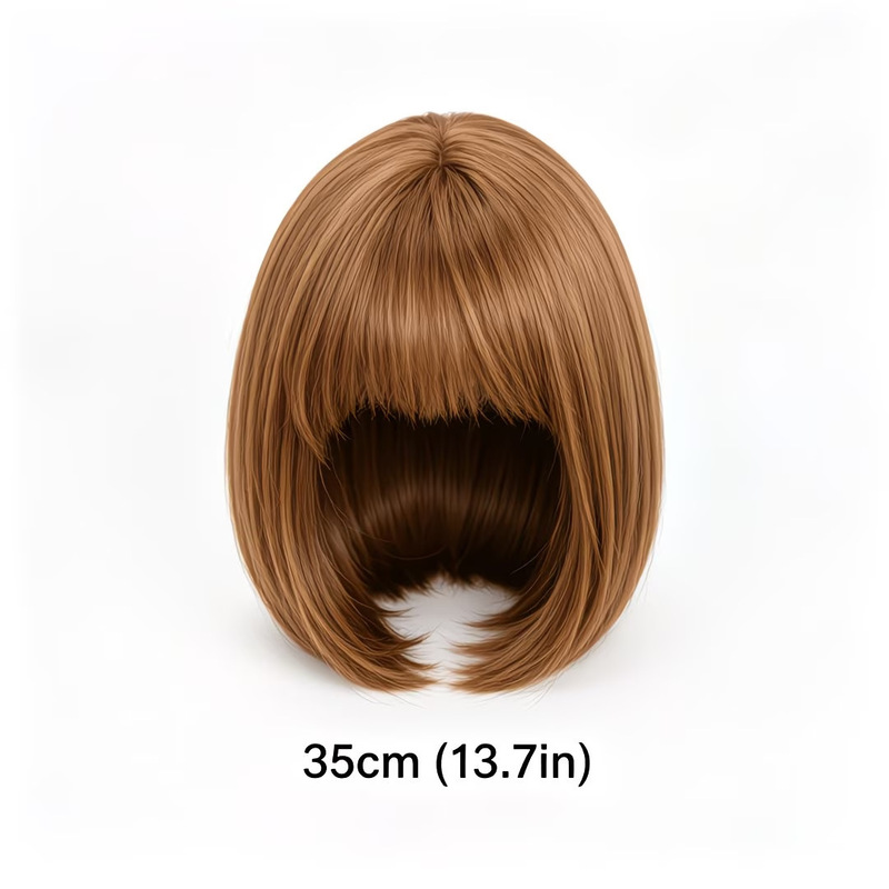 Airy bangs short bob wig, ligh - Wig Fiber Net ulasan dan harga