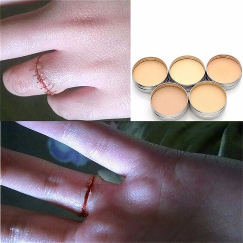 30g Face Body Fake Scar Wax Ha - Cosplay Prop Paint ulasan dan harga