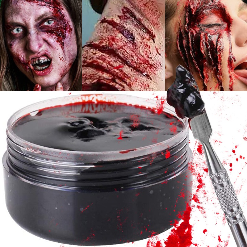 1/3pcs Halloween Blood Gel Lon - Cosplay Prop Paint ulasan dan harga