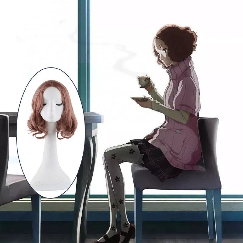 Persona 5 Okumura Haru Cosplay - Wig Fiber Net ulasan dan harga