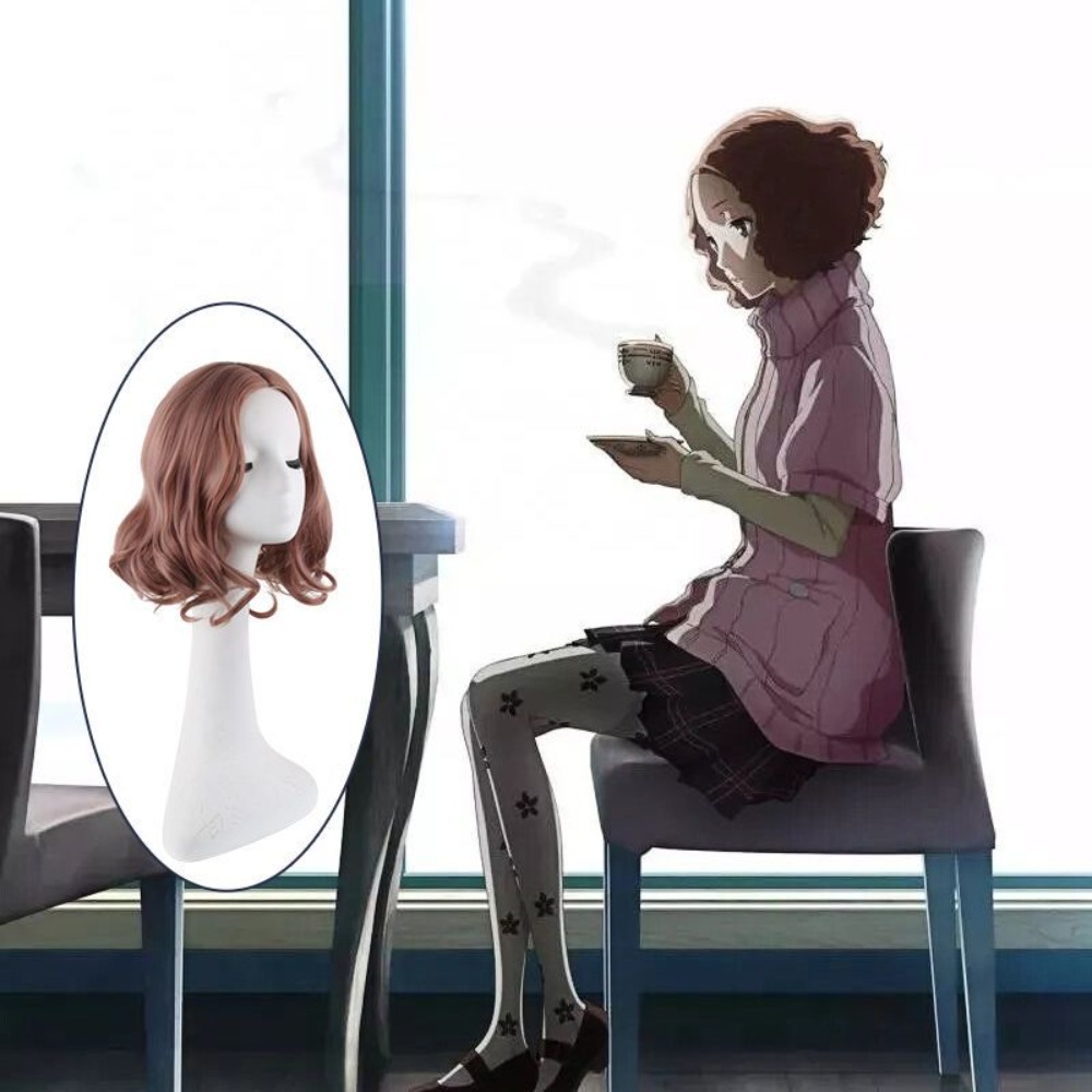 Persona 5 Okumura Haru Cosplay - Wig Fiber Net ulasan dan harga
