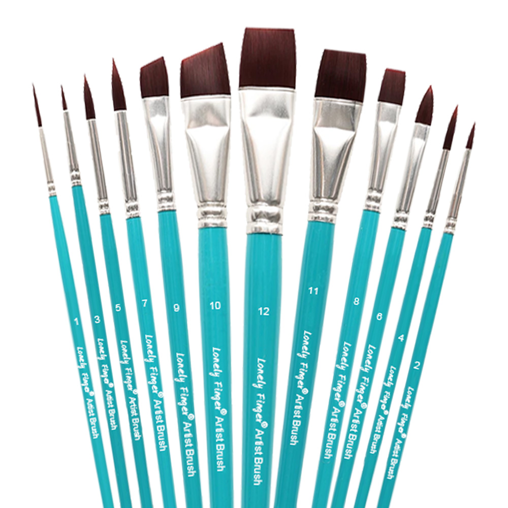 Face Paint Brushes, 12/24PCS A - Cosplay Prop Paint ulasan dan harga
