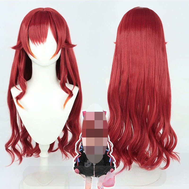Vtuber Nekota Tsuna Cospaly Wi - Wig Fiber Net ulasan dan harga