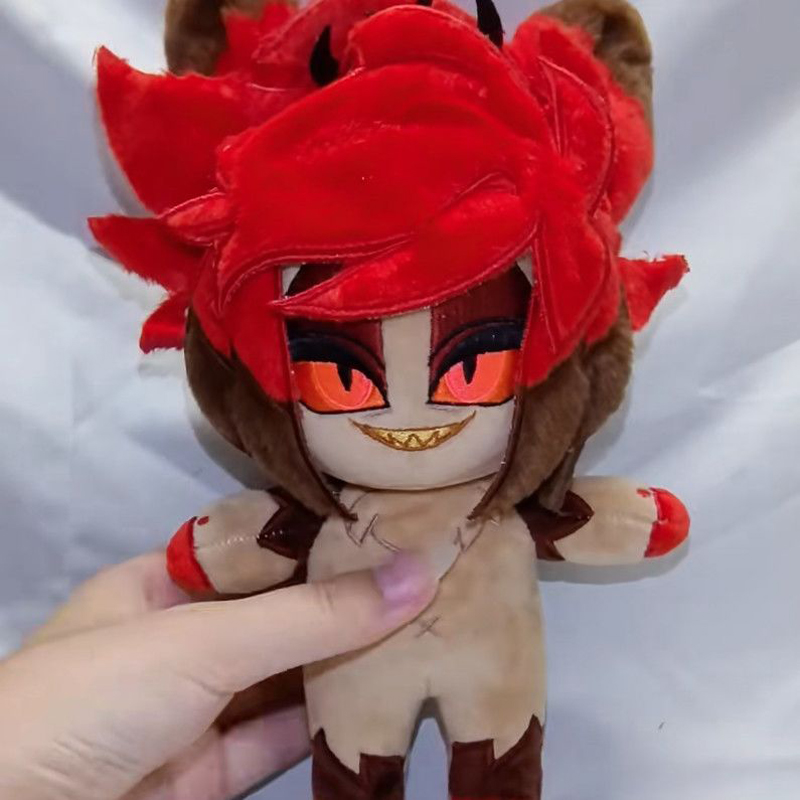 20cm Anime Hell Hazbin Alastor - Cosplay Plushie Prop ulasan dan harga
