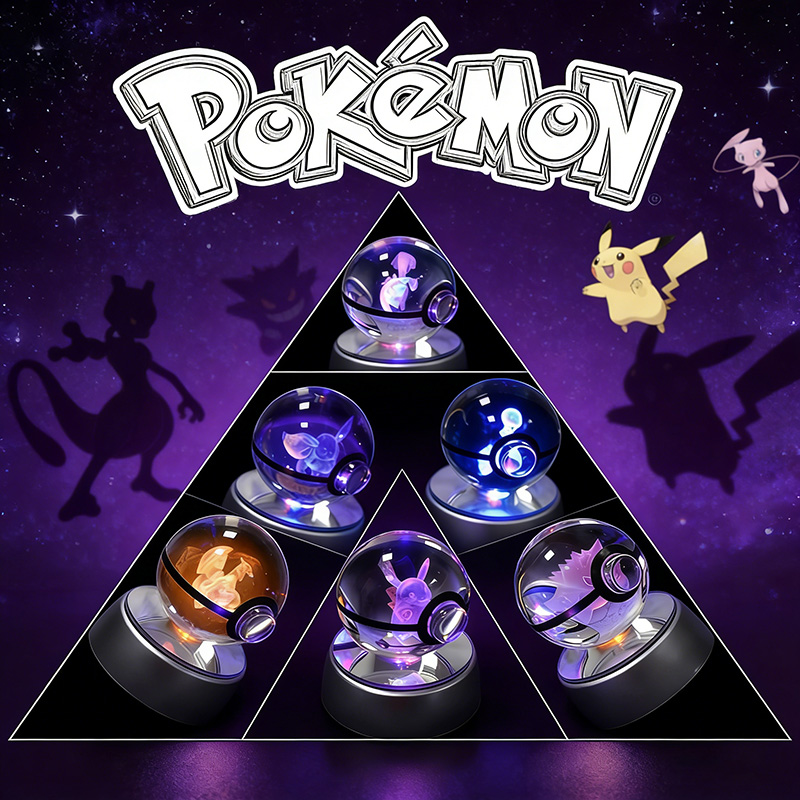 Pokemon Crystal Poké Ball 3D E - Pokeball Cosplay Prop ulasan dan harga