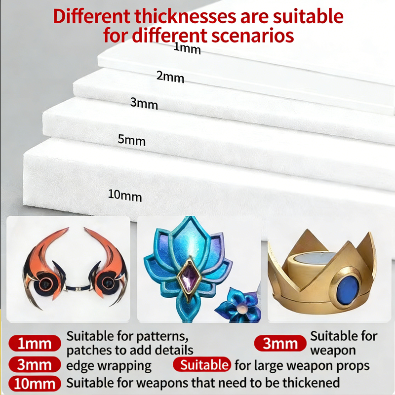 EVA foam sheet material model  - Cosplay Prop Foam Board ulasan dan harga