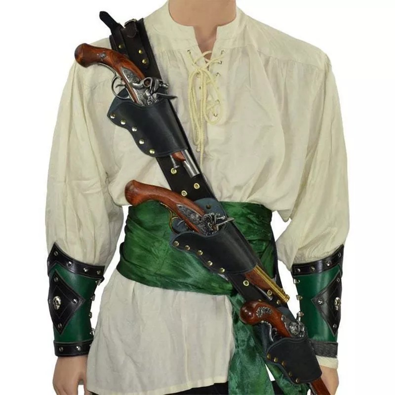 Renaissance Pirate Flintlock P - Cosplay Prop Pistol ulasan dan harga