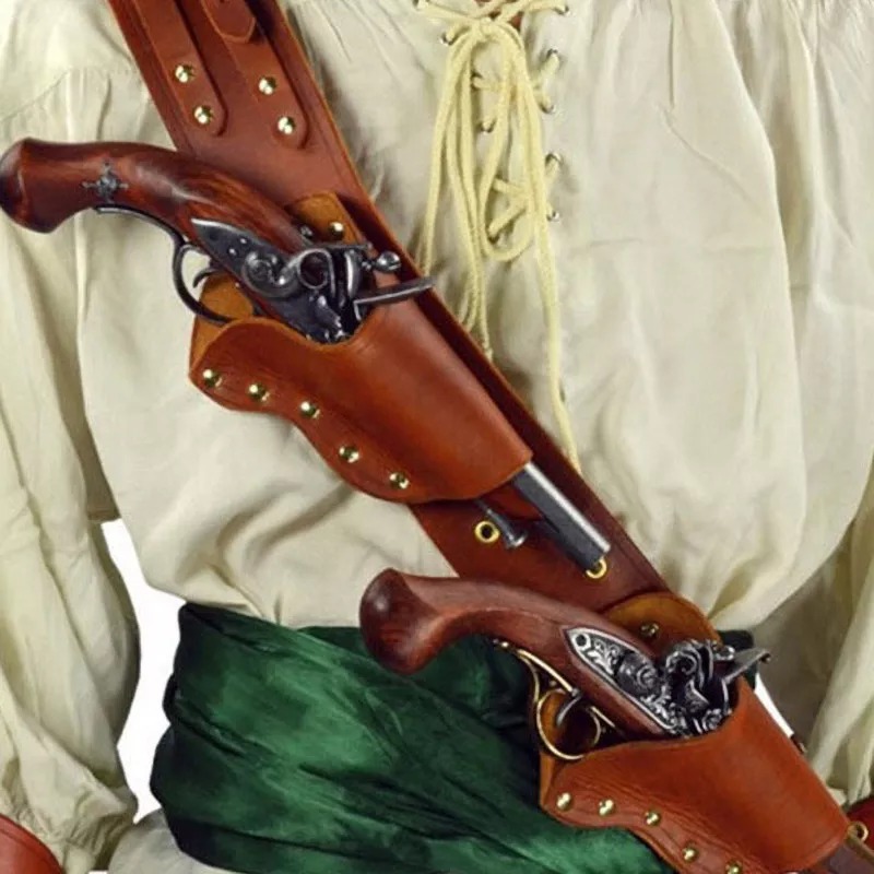 Renaissance Pirate Flintlock P - Cosplay Prop Pistol ulasan dan harga