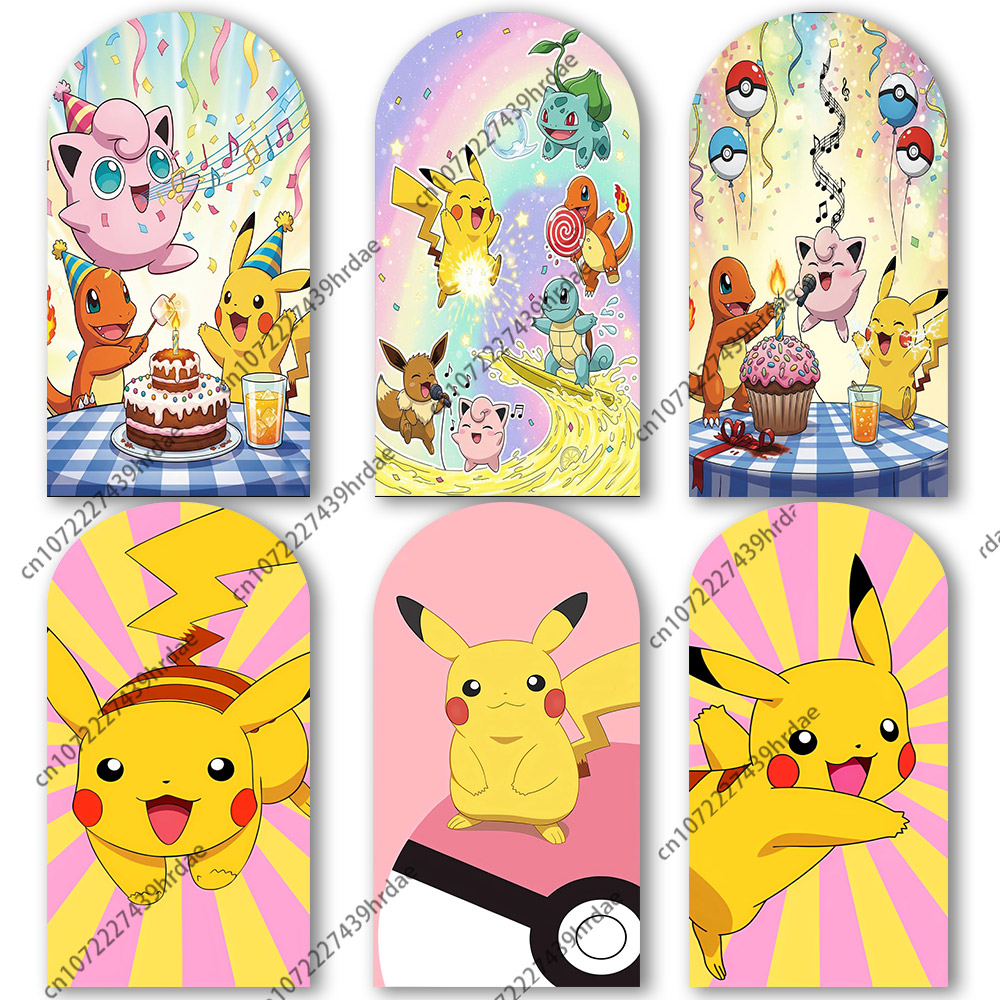 Pokemon Pikachu Backdrop Arch  - Pokeball Cosplay Prop ulasan dan harga
