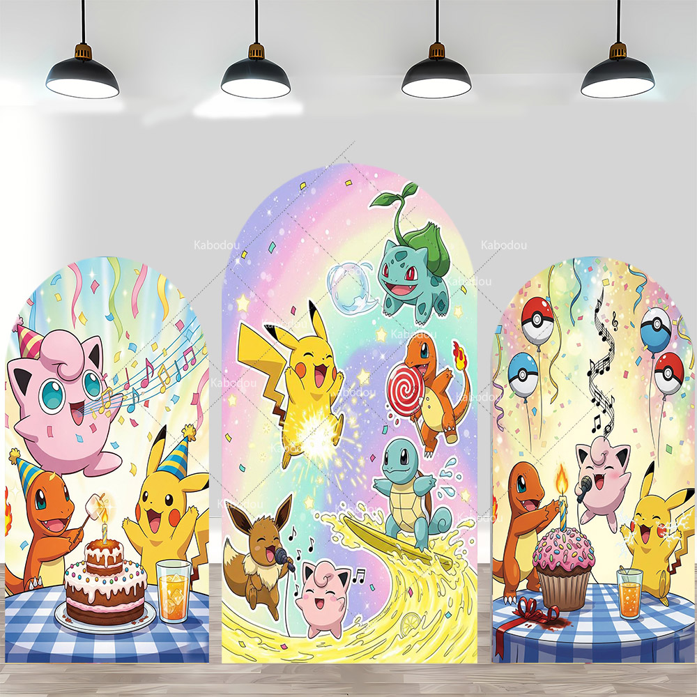 Pokemon Pikachu Backdrop Arch  - Pokeball Cosplay Prop ulasan dan harga