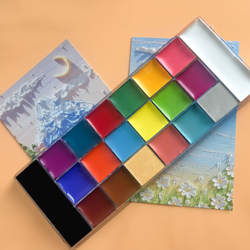 20 Colors Face Body Oil Painti - Cosplay Prop Paint ulasan dan harga