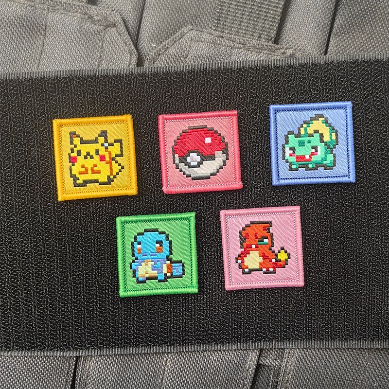 Pokemon Game Pixel Embroidery  - Pokeball Cosplay Prop ulasan dan harga