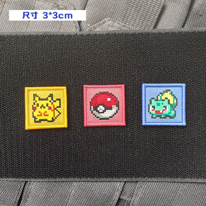 Pokemon Game Pixel Embroidery  - Pokeball Cosplay Prop ulasan dan harga