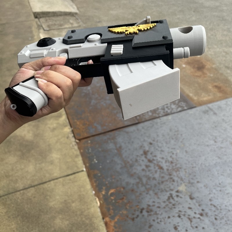 31cm Bolt Pistol 3D Printing T - Cosplay Prop Pistol ulasan dan harga