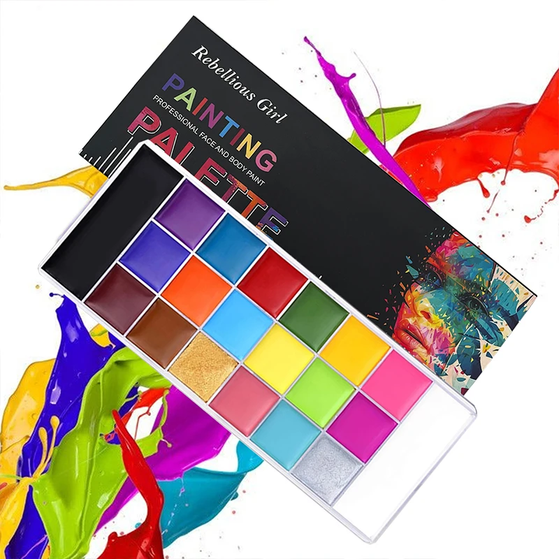 20 Colors Face Body Oil Painti - Cosplay Prop Paint ulasan dan harga