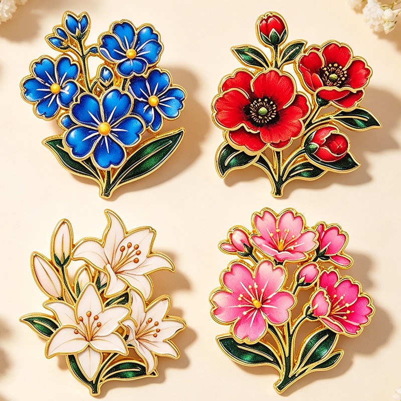 Cute Vintage Colorful Floral E - Cosplay Prop Bag ulasan dan harga