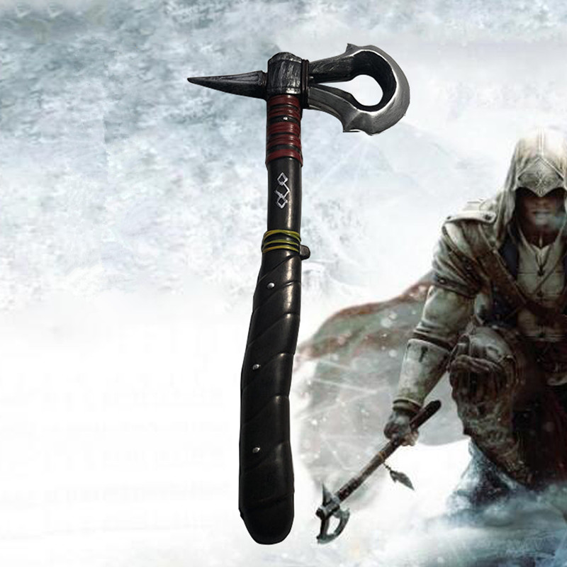 1:1 Cosplay Connor Axe Pirate  - Cosplay Prop Axe ulasan dan harga