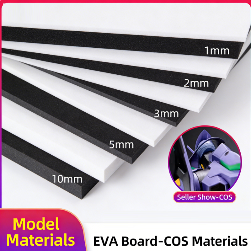 38-Degree Black EVA Foam Board - Cosplay Prop Foam Board ulasan dan harga