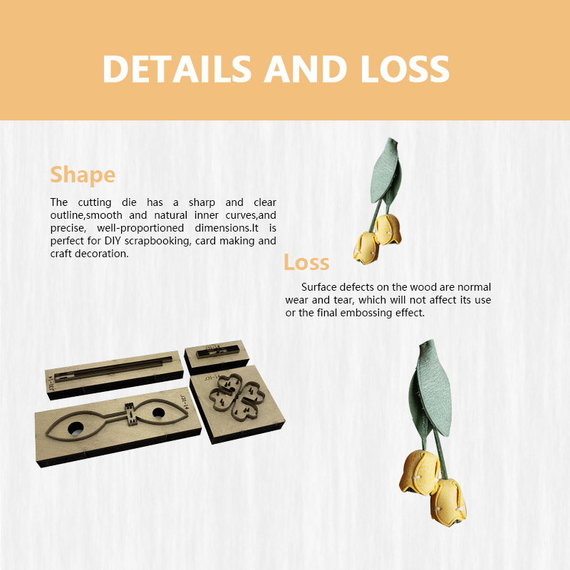 Leather Tulip Four-Piece Set K - Craft Knife Set ulasan dan harga
